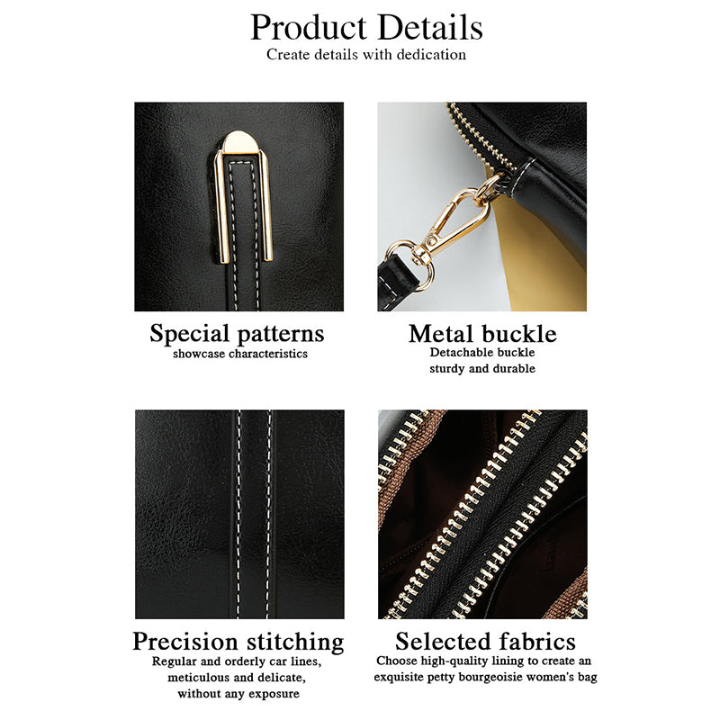 BAELLERRY N8923 Waxy PU Leather Women Dual Layer Vertical Mini Crossbody Bag BAELLERRY N8923 Waxy PU Leather Women Dual Layer Vertical Mini Crossbody Bag